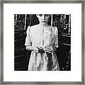 Twiggy Framed Print