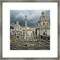 Twin Domes Framed Print