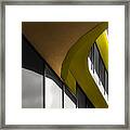 Two Shades Of Gold Framed Print