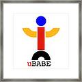 Ubabe Boy Framed Print