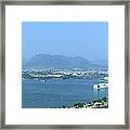 Udaipur With Lake Framed Print