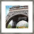 Under The Eiffel Tower Framed Print