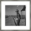 Unef Checkpoint Framed Print