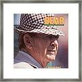 University Of Alabama Coach Paul Bear Bryant Sports Illustrated Cover Framed Print