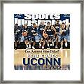 University Of Connecticut Basketball Team Sports Illustrated Cover Framed Print