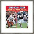 University Of Florida Ray Mcdonald And Penn State D.j Sports Illustrated Cover Framed Print