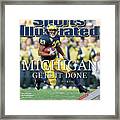 University Of Michigan Chris Perry Sports Illustrated Cover Framed Print