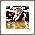 University Of Notre Dame Kyle Mcalarney And Ashley Barlow Sports Illustrated Cover Framed Print