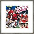 University Of Oklahoma Qb Steve Davis Sports Illustrated Cover Framed Print