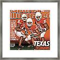 University Of Texas, 2010 College Football Preview Issue Sports Illustrated Cover Framed Print
