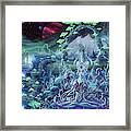 Hypnagogic Snarl Framed Print