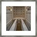 Up At The Jefferson Memorial Framed Print