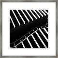 Up Between The Facades Framed Print