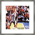 Up, Up For La 1984 Los Angeles Olympic Games Preview Issue Sports Illustrated Cover Framed Print