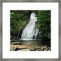 Upper Helton Creek Falls Framed Print