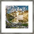 Upper Skytop Lake Framed Print