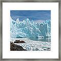 Upsala Glacier Framed Print