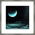 Uranus From Miranda Framed Print