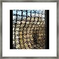 Urban Abstracts - Embossed Window City View Framed Print