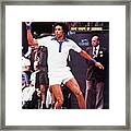 Usa Arthur Ashe, 1975 Wimbledon Sports Illustrated Cover Framed Print