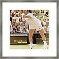 Usa Jimmy Connors, 1982 Wimbledon Sports Illustrated Cover Framed Print