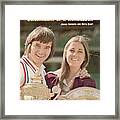 Usa Jimmy Connors And Usa Chris Evert, 1974 Wimbledon Sports Illustrated Cover Framed Print