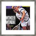 Usa Martina Navratilova, 1990 Wimbledon Sports Illustrated Cover Framed Print