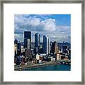 Usa, Pennsylvania, Pittsburgh, Skyline Framed Print