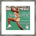 Usa Serena Williams, 2003 State Farm Womens Tennis Classic Sports Illustrated Cover Framed Print