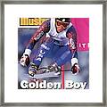 Usa Tommy Moe, 1994 Winter Olympics Sports Illustrated Cover Framed Print