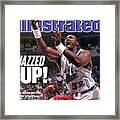 Utah Jazz Karl Malone, 1997 Nba Finals Sports Illustrated Cover Framed Print