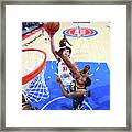 Utah Jazz V Detroit Pistons Framed Print