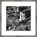 Utah Waterfall Framed Print