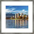 Vancouver Skyline Framed Print