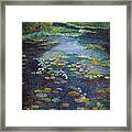 Vancouver's Water Lily Pond, An Inspiration Framed Print