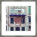 Venetian Doors - Campo San Maurizio Framed Print