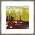 Venice Abstract Skyline Ii Framed Print