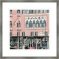 Venice In Pink Framed Print