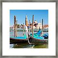 Venice, Italy - Venetian Gondola Framed Print