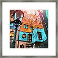 Vienna Austria Hundertwasser House Framed Print