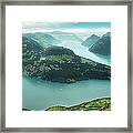 Vierwaldstättersee Framed Print