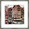View Of Amsterdam, 1907 1911-1912 Framed Print