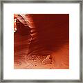View Of Antelope Canyon Framed Print