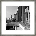 View Of Downtown Los Angeles From Music Framed Print