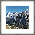 View Of Eiger Framed Print