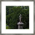 View Of Gettysburg Battlefield From Little Round Top Hill Framed Print