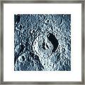 View Of Landscape Of The Moon Framed Print