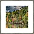 View Of The Lake Framed Print