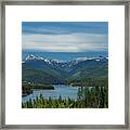 View Of The Mountains Framed Print