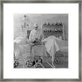 View Of Transfusion Operation Framed Print